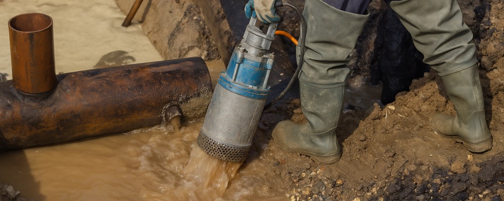 bomba para esgoto industrial 