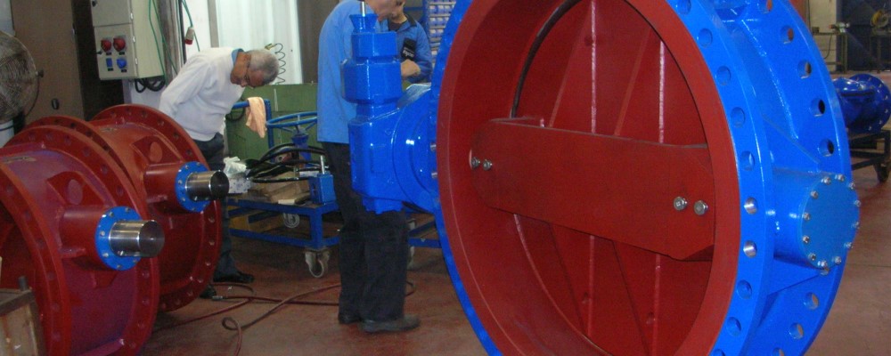 manutenção de válvulas industriais