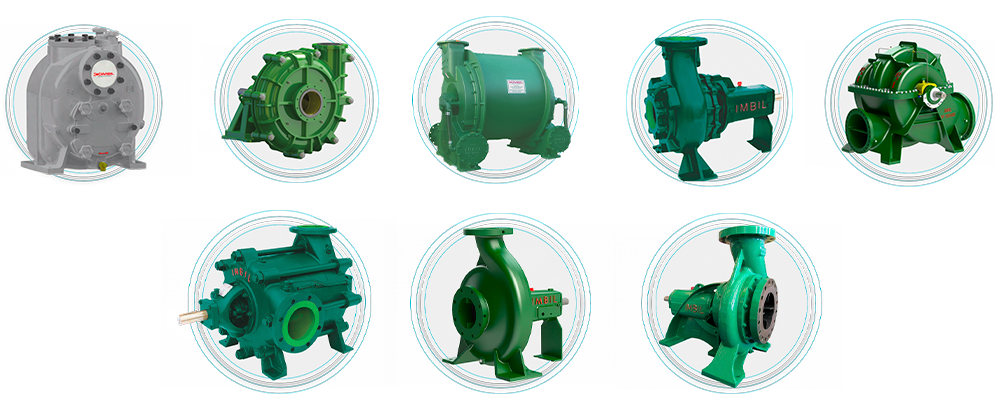 bomba imbil INI / INI-K/O ITAP BP VTI VTD e VTA IS – Slurry BVI Linha Autoescorvante (E & EP) Bombas de combate a incêndio