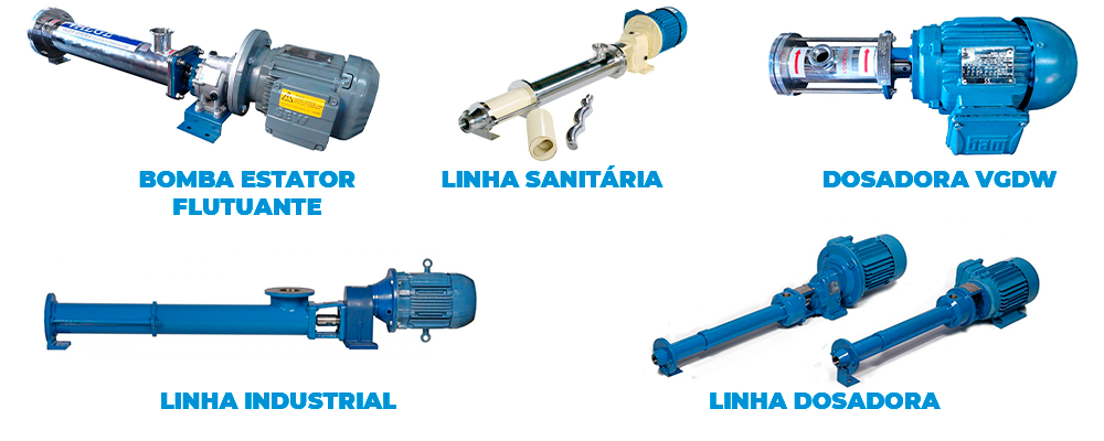 bomba Valge Linha Industrial bomba Valge Linha Sanitária bomba Valge Linha Dosadora bomba Valge Estator Flutuante bomba Valge Linha Petrolífera bomba Valge Peças de reposição