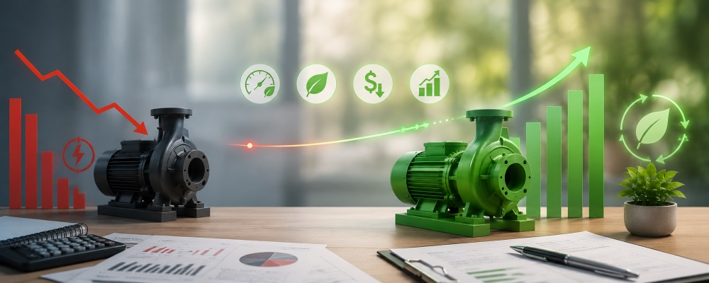 Entenda o impacto da escolha da bomba no consumo de energia